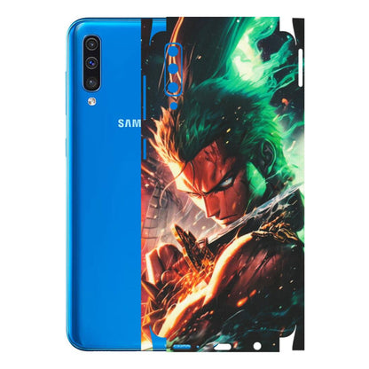 Samsung A/S Series Phone Skins (All Models) - Anime Gojo Sword - Matte Finish (M-32) Samsung Galaxy A50