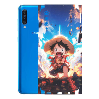Samsung A/S Series Phone Skins (All Models) - Toon One Piece Cute Character - Matte Finish (M-35) Samsung Galaxy A50