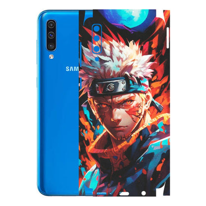 Samsung A/S Series Phone Skins (All Models) - Anime Ferocious Character - Matte Finish (M-44) Samsung Galaxy A50