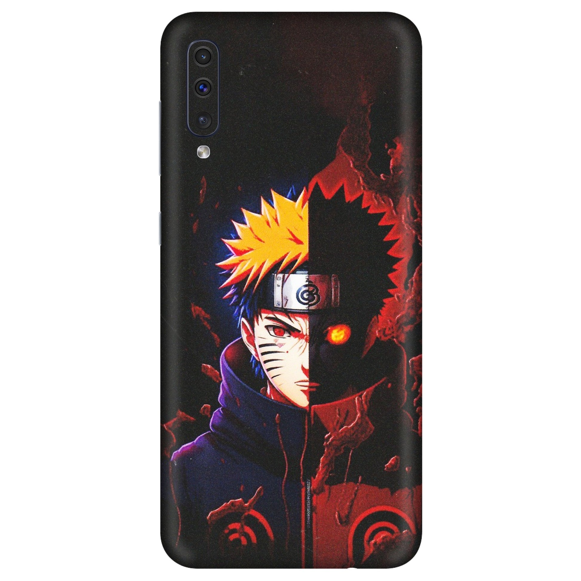Samsung A/S Series Phone Skins (All Models) - Naruto X Evil - Matte Finish (M-70) Samsung Galaxy A50