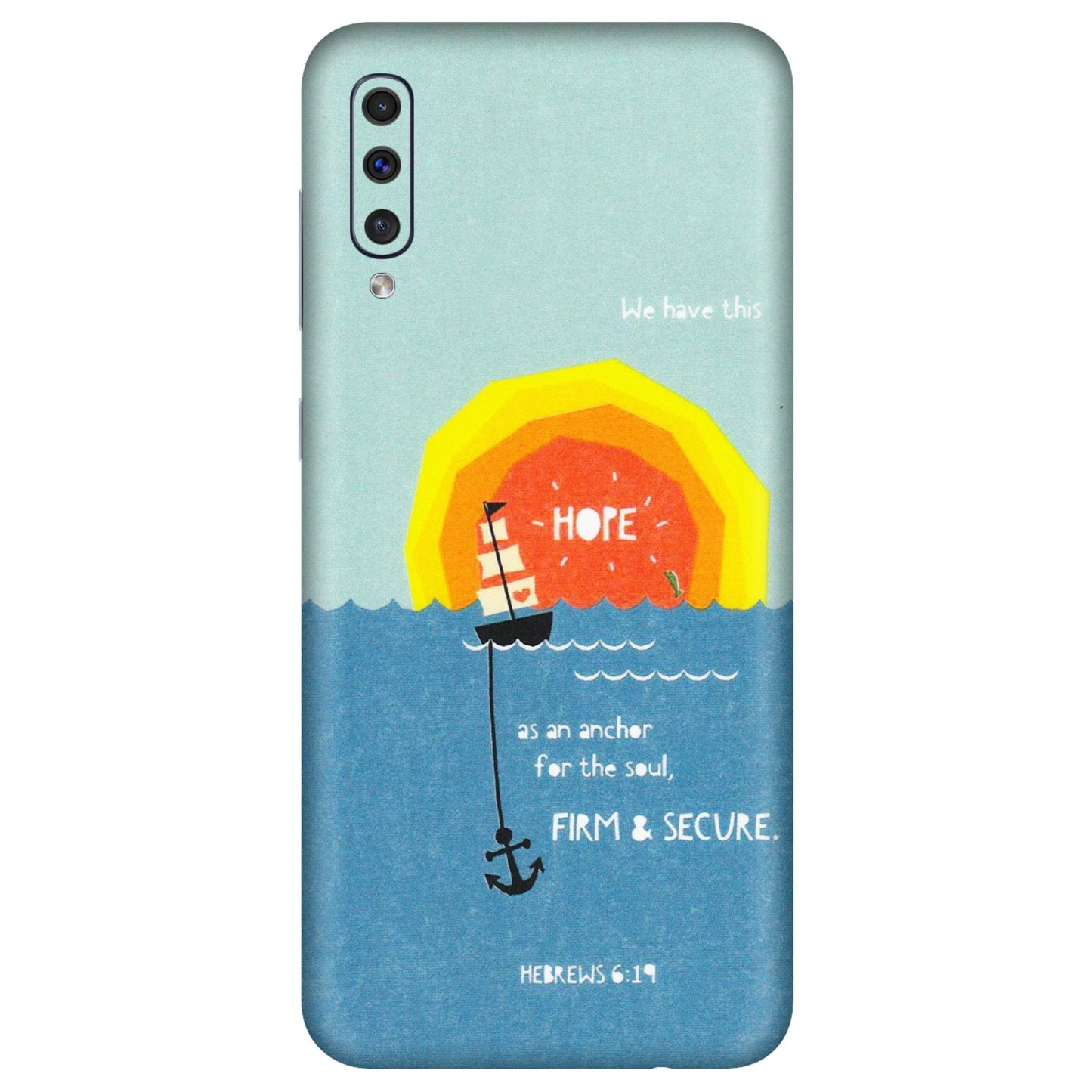 Samsung A/S Series Phone Skins (All Models) - A Beautiful Sunset of Hope - Matte Finish (M-75) Samsung Galaxy A50