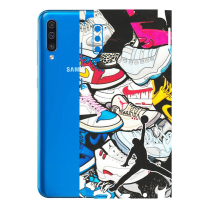 Samsung A/S Series Phone Skins (All Models) - Jordan Sneakers Fan - Matte Finish (M-80) Samsung Galaxy A50