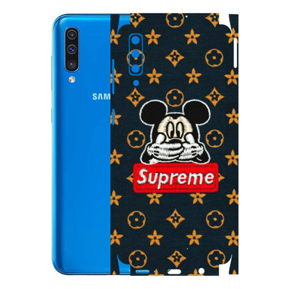 Samsung A/S Series Phone Skins (All Models) - Mickey Supreme - Matte Finish (M-83) Samsung Galaxy A50