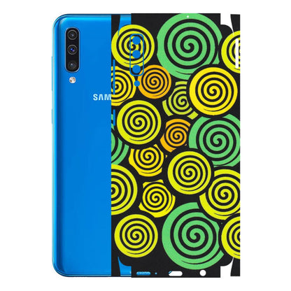 Samsung A/S Series Phone Skins (All Models) - Crazy Spiral - Matte Finish (M-91) Samsung Galaxy A50
