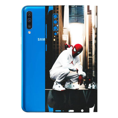 Samsung A/S Series Phone Skins (All Models) - Sportsman Spider Man - Matte Finish (M-94) Samsung Galaxy A50