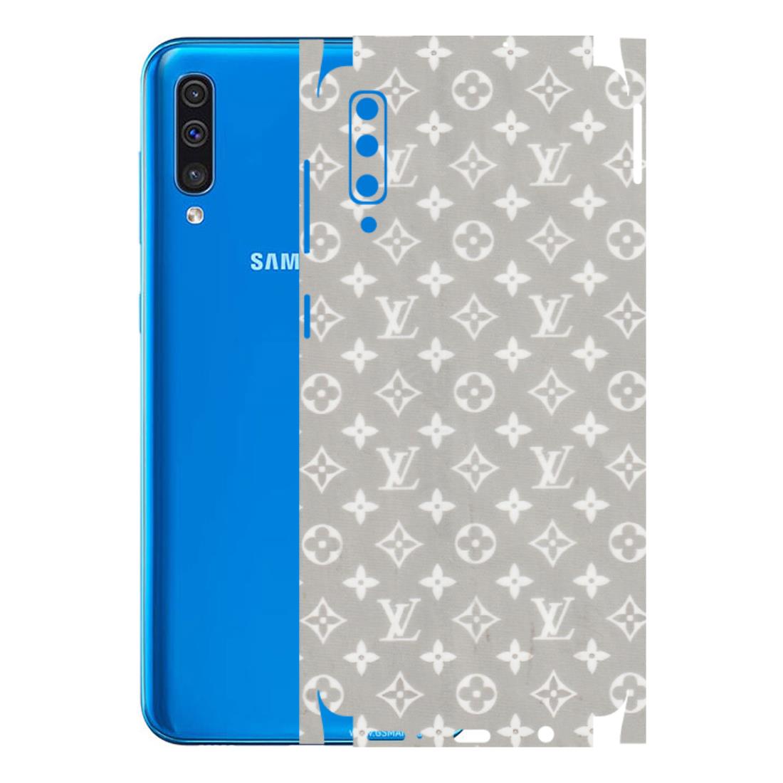 Samsung A/S Series Phone Skins (All Models) - Luxury Brands Logo - Transparent Finish (T-07) Samsung Galaxy A50