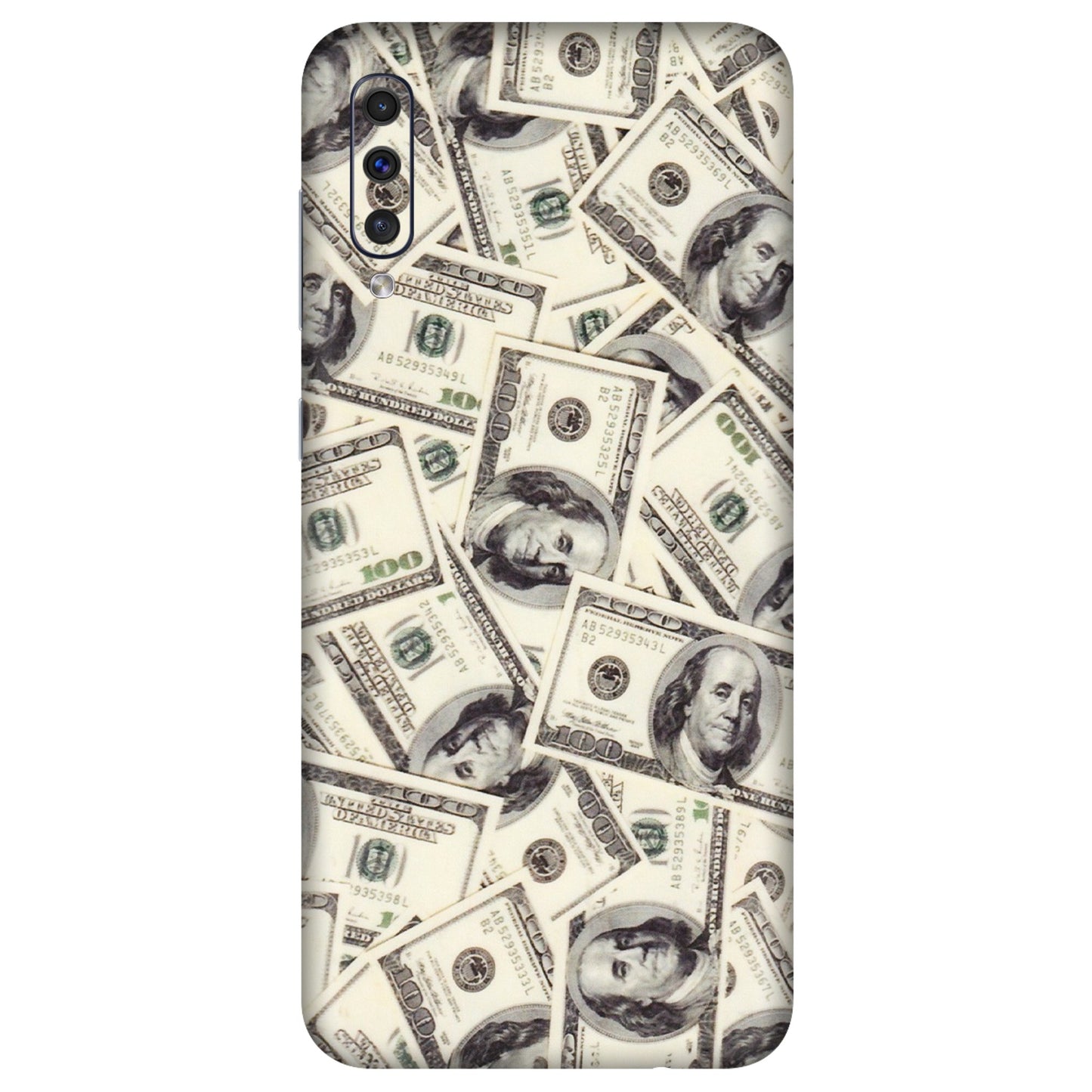Samsung A/S Series Phone Skins (All Models) - Dollar Lover - Transparent Finish (T-17) Samsung Galaxy A50