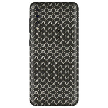 Samsung A/S Series Phone Skins (All Models) - Black G Print - 3D Embossed Finish (L-109) Samsung Galaxy A50S
