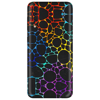 Samsung A/S Series Phone Skins (All Models) - Abstract Art MultiColour - 3D Embossed Finish (L-133) Samsung Galaxy A50S