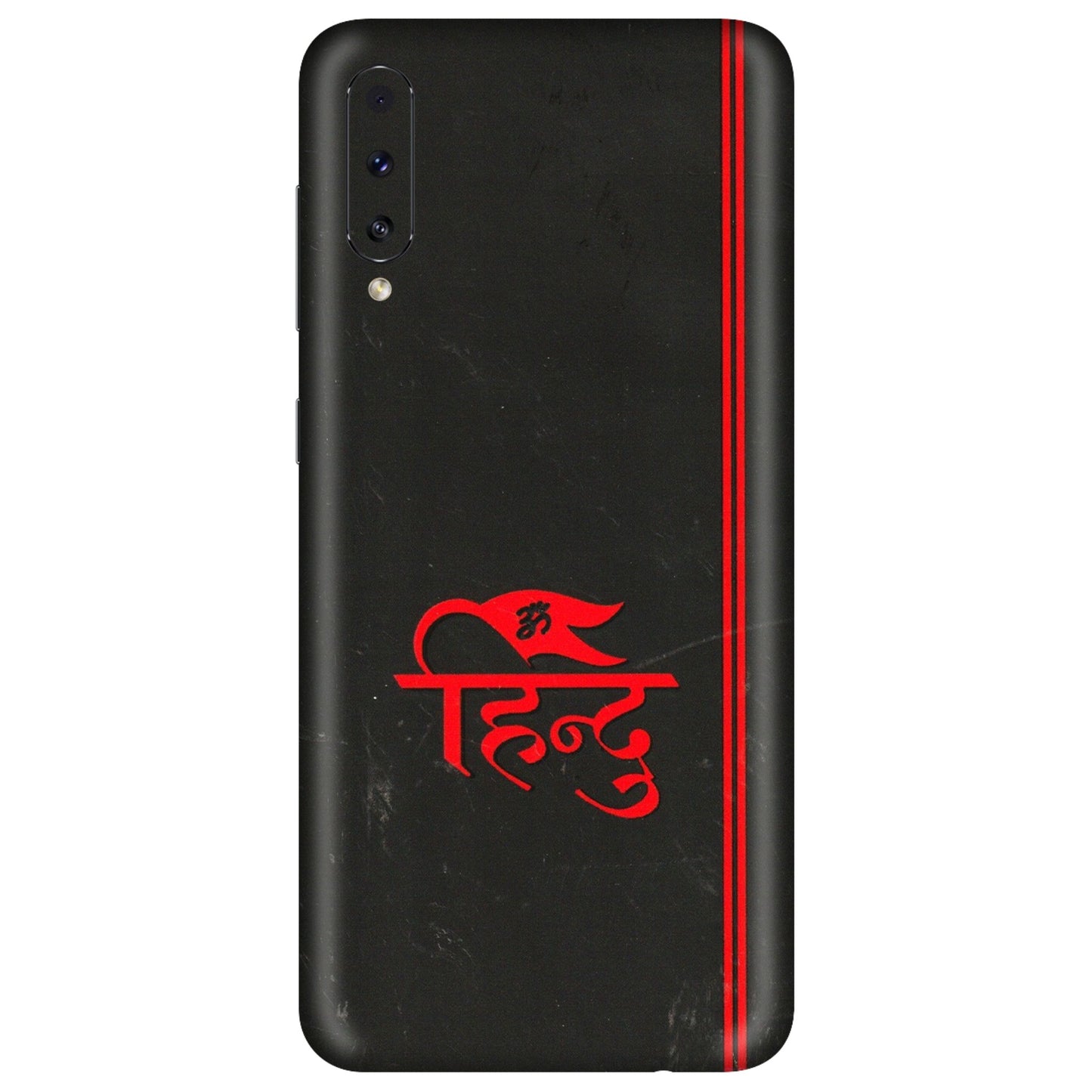 Samsung A/S Series Phone Skins (All Models) - Hindu Black - 3D Embossed Finish (L-153) Samsung Galaxy A50S