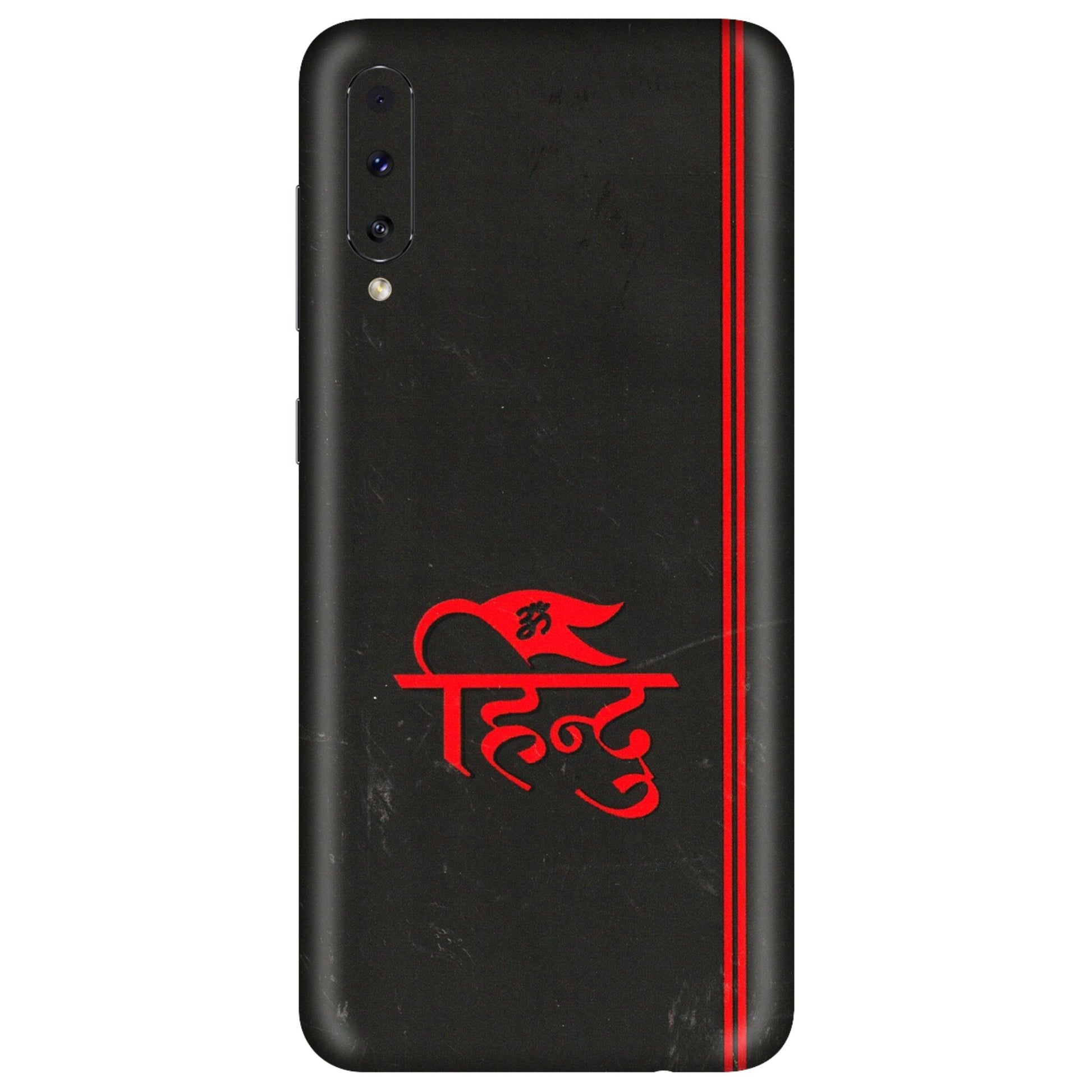Samsung A/S Series Phone Skins (All Models) - Hindu Black - 3D Embossed Finish (L-153) Samsung Galaxy A50S