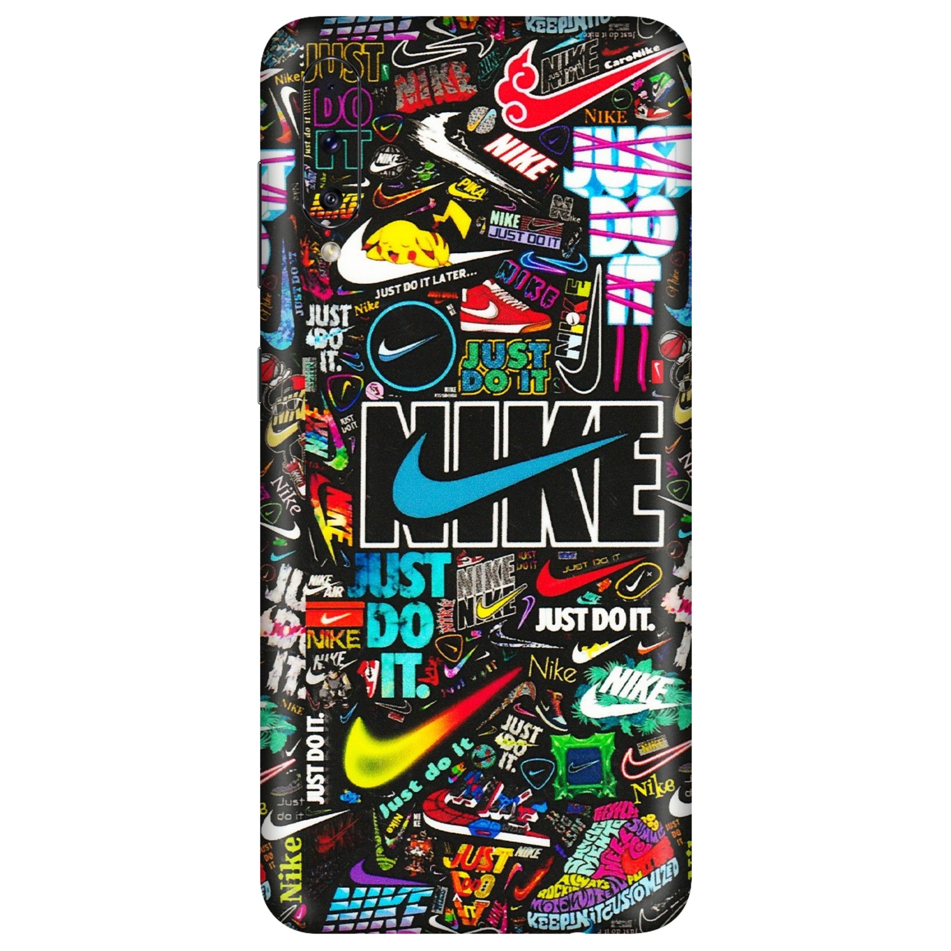 Samsung A/S Series Phone Skins (All Models) - Just Do It Doodles - 3D Embossed Finish (L-166) Samsung Galaxy A50S