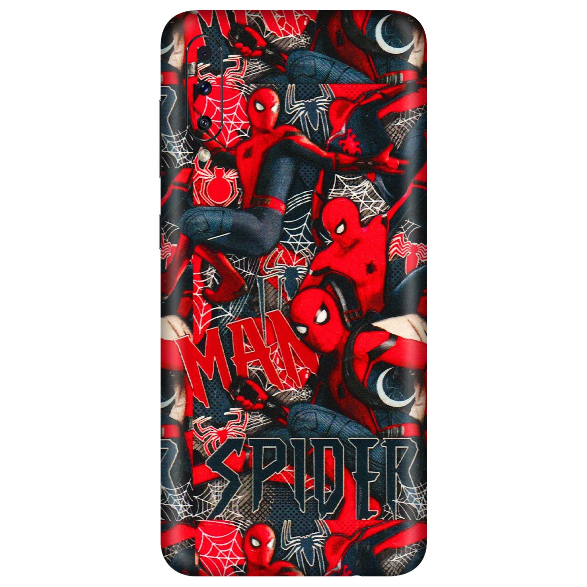 Samsung A/S Series Phone Skins (All Models) - SpiderMan Cool - 3D Embossed Finish (L-188) Samsung Galaxy A50S