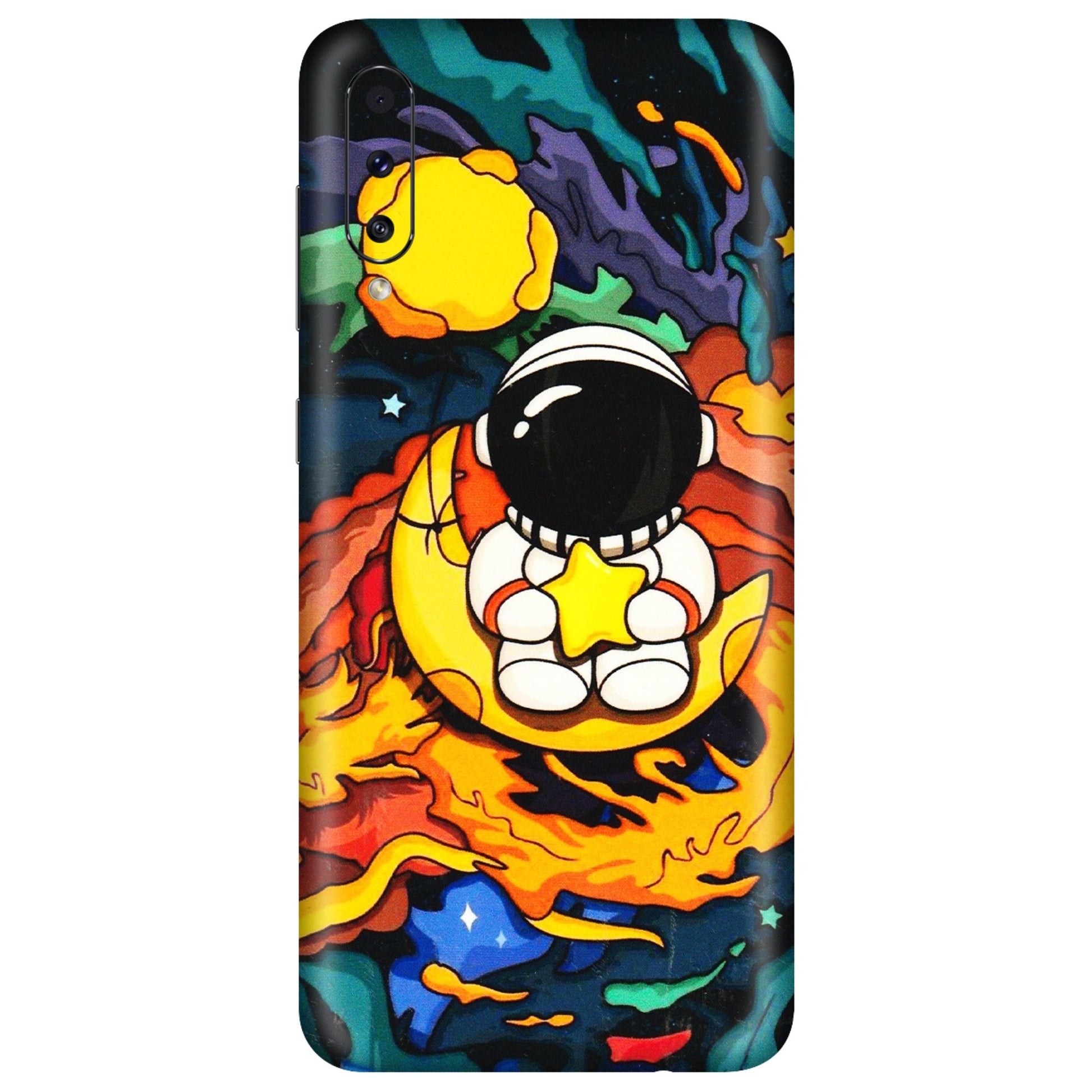 Samsung A/S Series Phone Skins (All Models) - Baby Astronaut - 3D Embossed Finish (L-197) Samsung Galaxy A50S