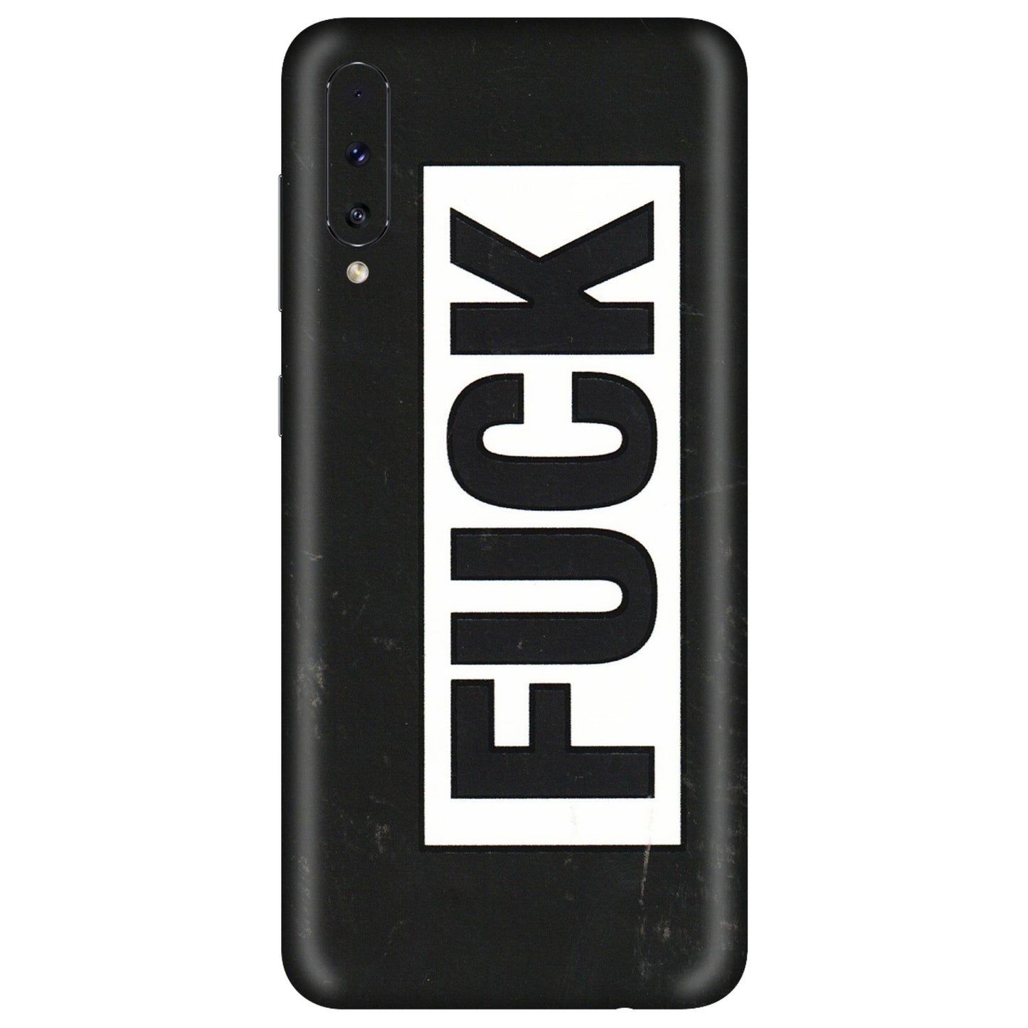 Samsung A/S Series Phone Skins (All Models) - The F Word - 3D Embossed Finish (L-255) Samsung Galaxy A50S