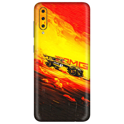 Samsung A/S Series Phone Skins (All Models) - AMG Car Speed Cover - 3D Embossed Finish (L-256) Samsung Galaxy A50S