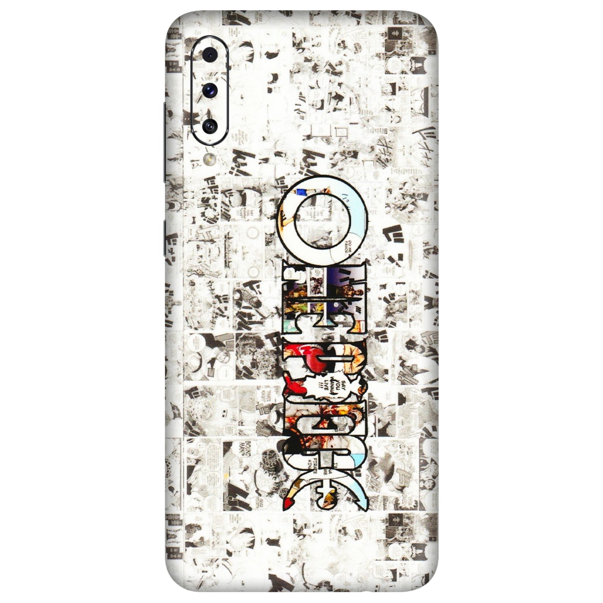 Samsung A/S Series Phone Skins (All Models) - One Piece Manga - 3D Embossed Finish (L-26) Samsung Galaxy A50S
