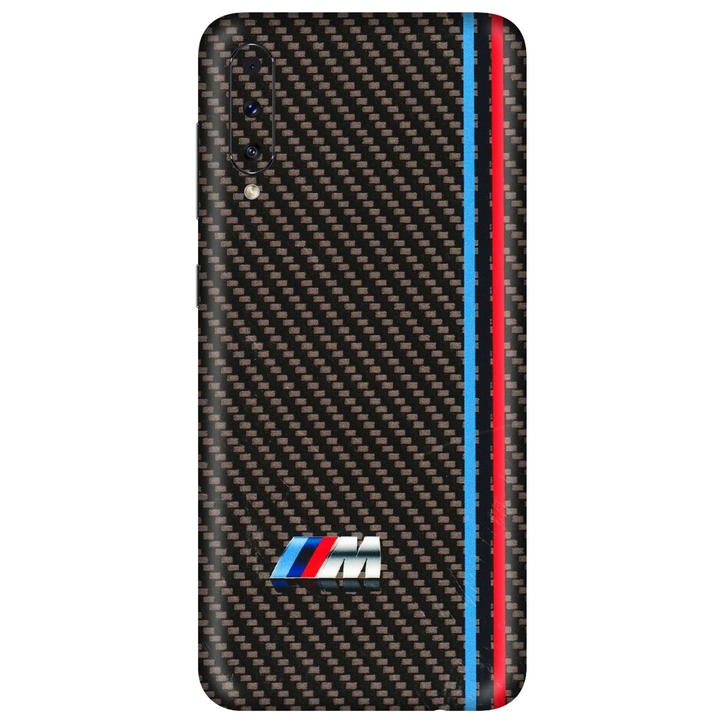 Samsung A/S Series Phone Skins (All Models) - BM Carbon Fiber Feels - 3D Embossed Finish (L-38) Samsung Galaxy A50S