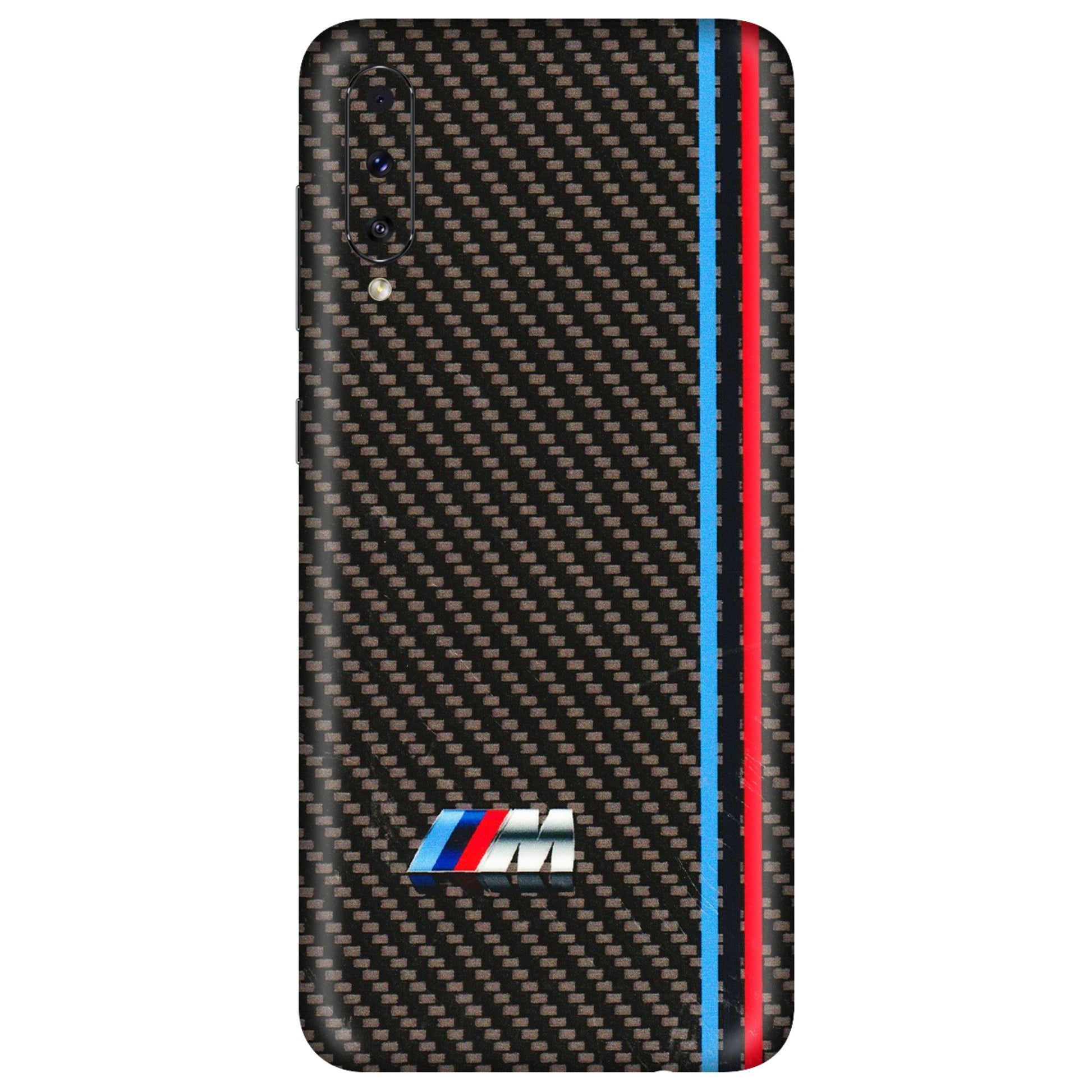 Samsung A/S Series Phone Skins (All Models) - BM Carbon Fiber Feels - 3D Embossed Finish (L-38) Samsung Galaxy A50S
