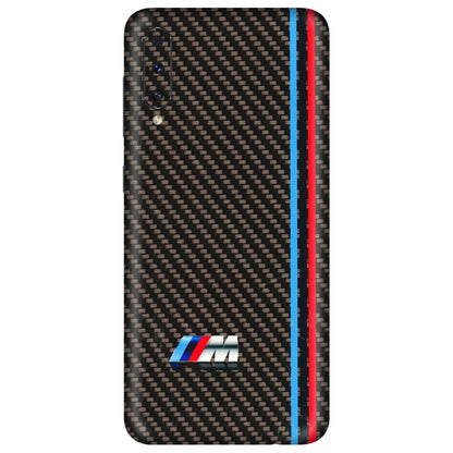 Samsung A/S Series Phone Skins (All Models) - BM Carbon Fiber Feels - 3D Embossed Finish (L-38) Samsung Galaxy A50S