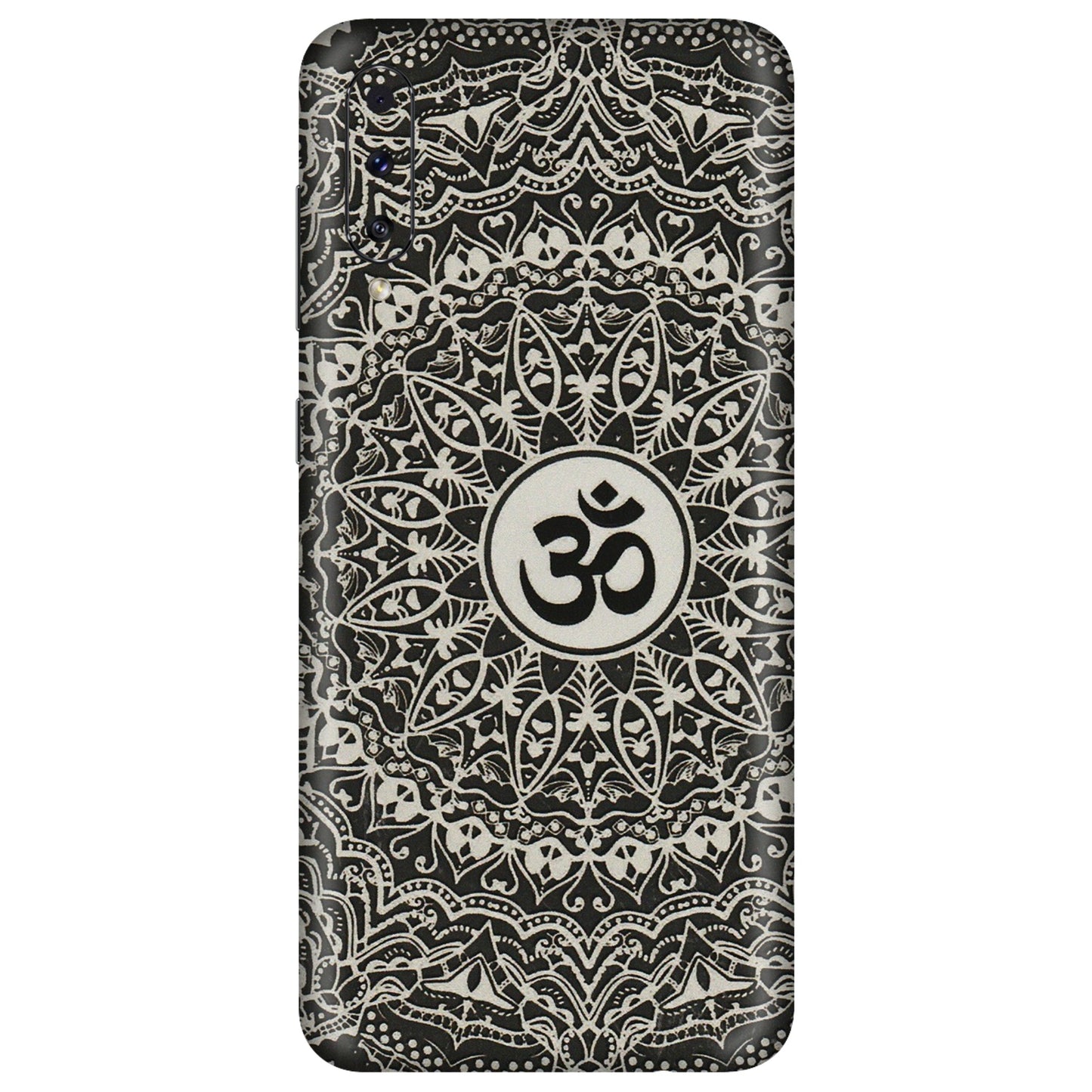 Samsung A/S Series Phone Skins (All Models) - Aum Elegant Mandala - 3D Embossed Finish (L-62) Samsung Galaxy A50S