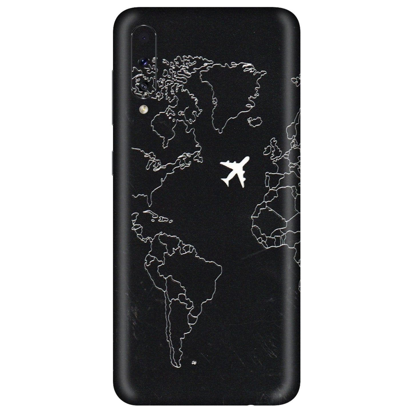 Samsung A/S Series Phone Skins (All Models) - Never Ending Travel - 3D Embossed Finish (L-79) Samsung Galaxy A50S