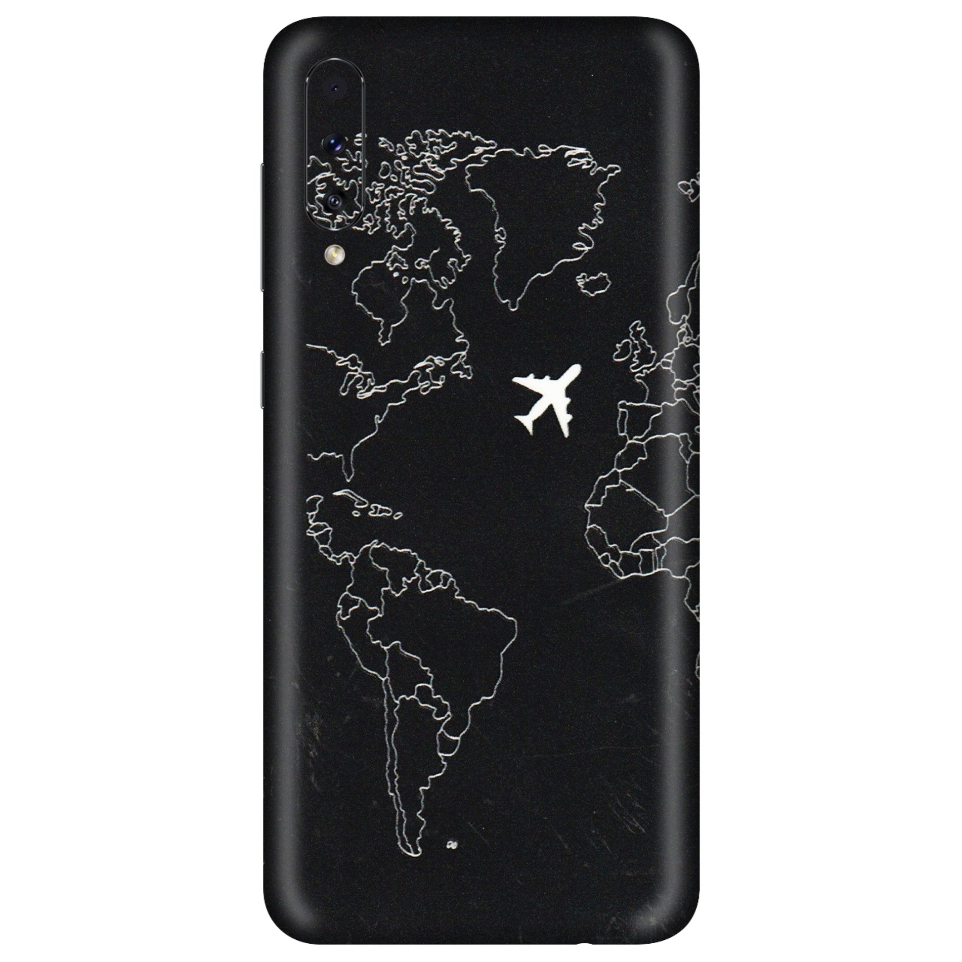 Samsung A/S Series Phone Skins (All Models) - Never Ending Travel - 3D Embossed Finish (L-79) Samsung Galaxy A50S