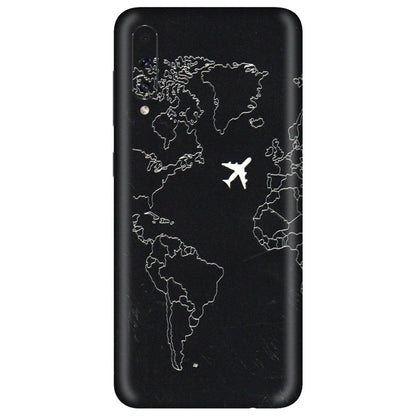 Samsung A/S Series Phone Skins (All Models) - Never Ending Travel - 3D Embossed Finish (L-79) Samsung Galaxy A50S