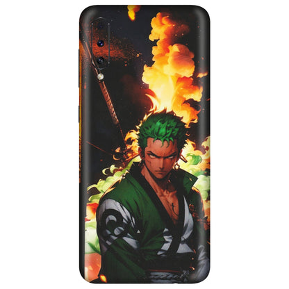 Samsung A/S Series Phone Skins (All Models) - Roronoa Zoro - Matte Finish (M-102) Samsung Galaxy A50S
