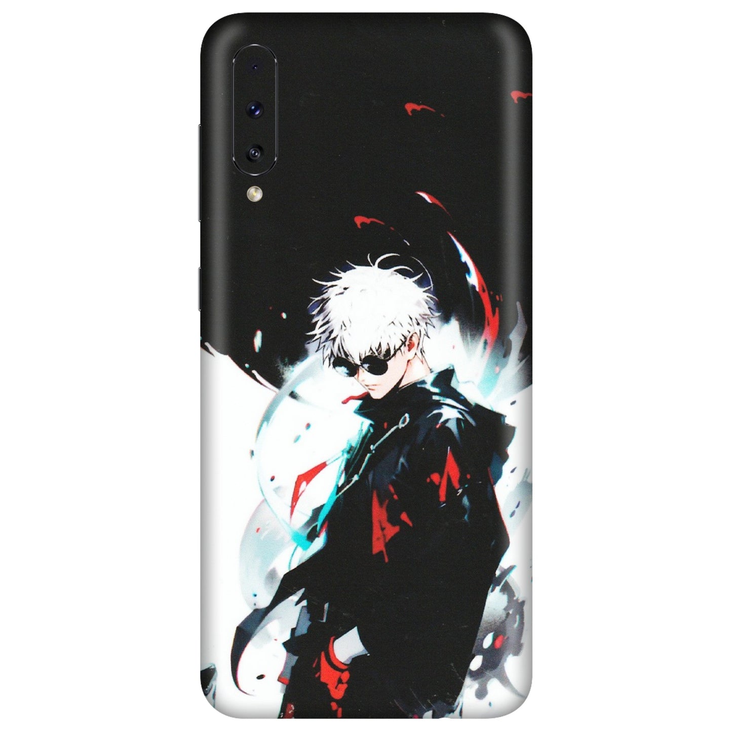 Samsung A/S Series Phone Skins (All Models) - Gojo Powerful Charater Kaisen Anime - Matte Finish (M-144) Samsung Galaxy A50S