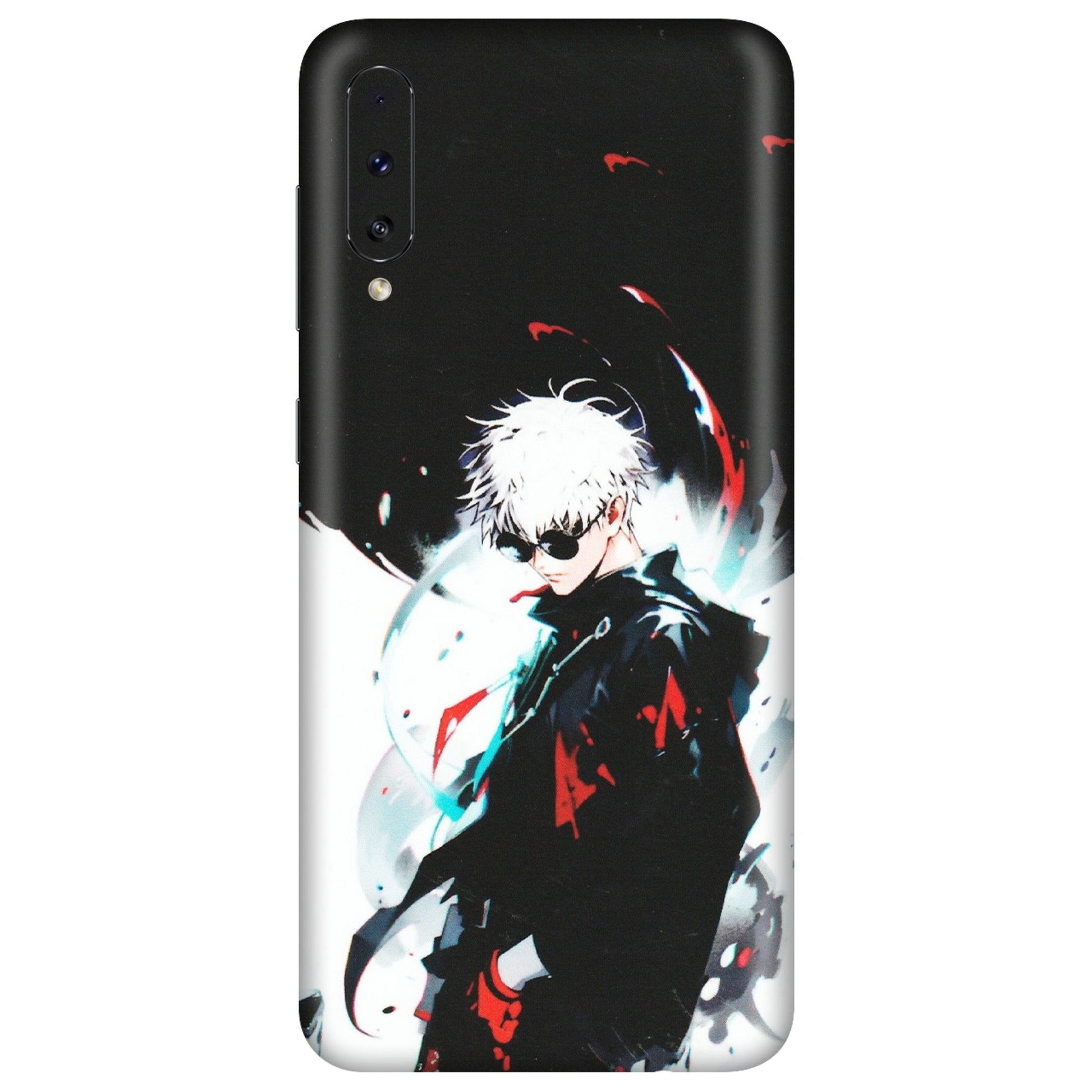 Samsung A/S Series Phone Skins (All Models) - Gojo Powerful Charater Kaisen Anime - Matte Finish (M-144) Samsung Galaxy A50S
