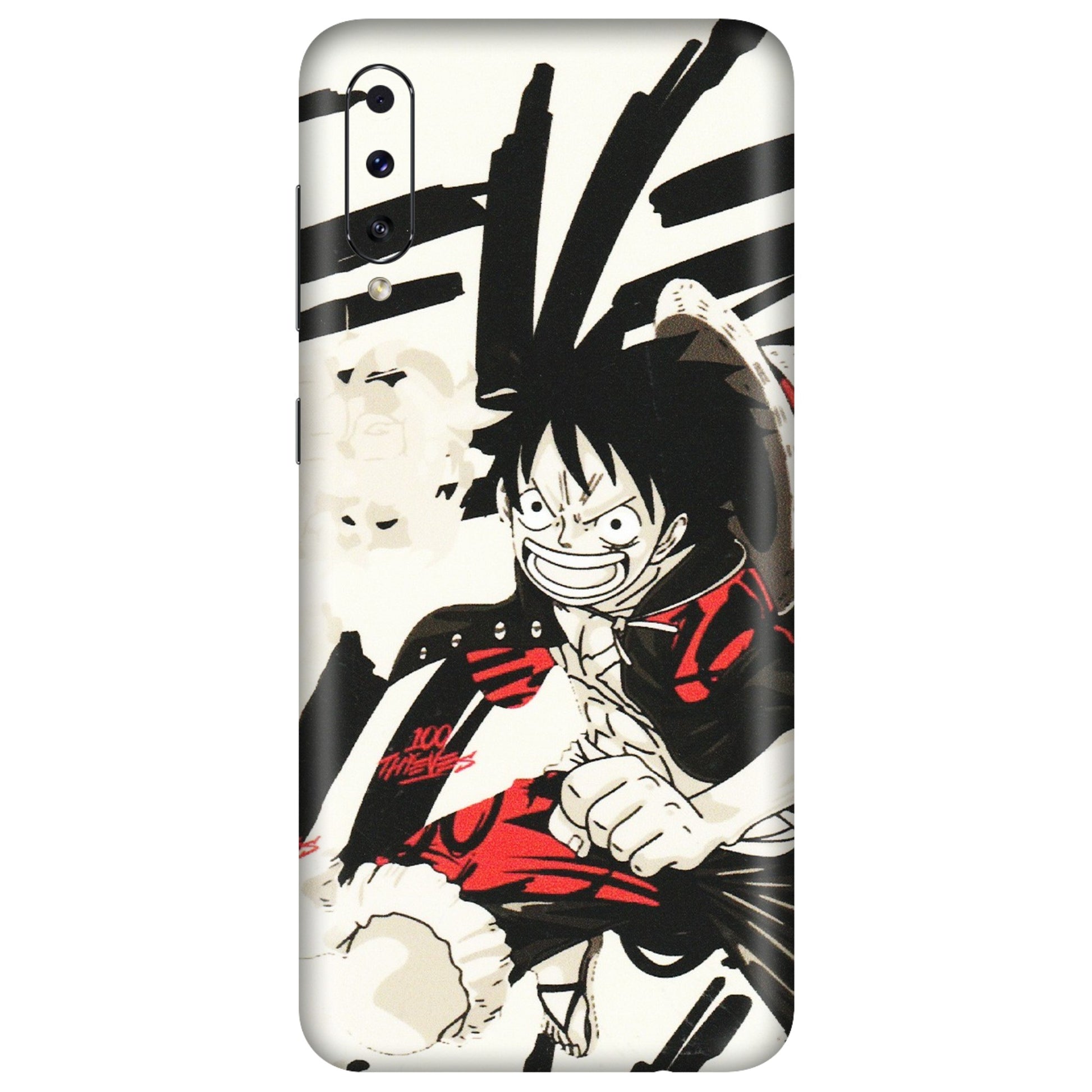 Samsung A/S Series Phone Skins (All Models) - Monkey D.Luffy Manga Anime - Matte Finish (M-145) Samsung Galaxy A50S