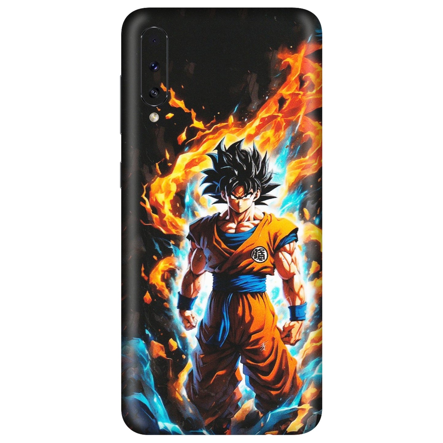 Samsung A/S Series Phone Skins (All Models) - Goku Transformation Anime - Matte Finish (M-159) Samsung Galaxy A50S