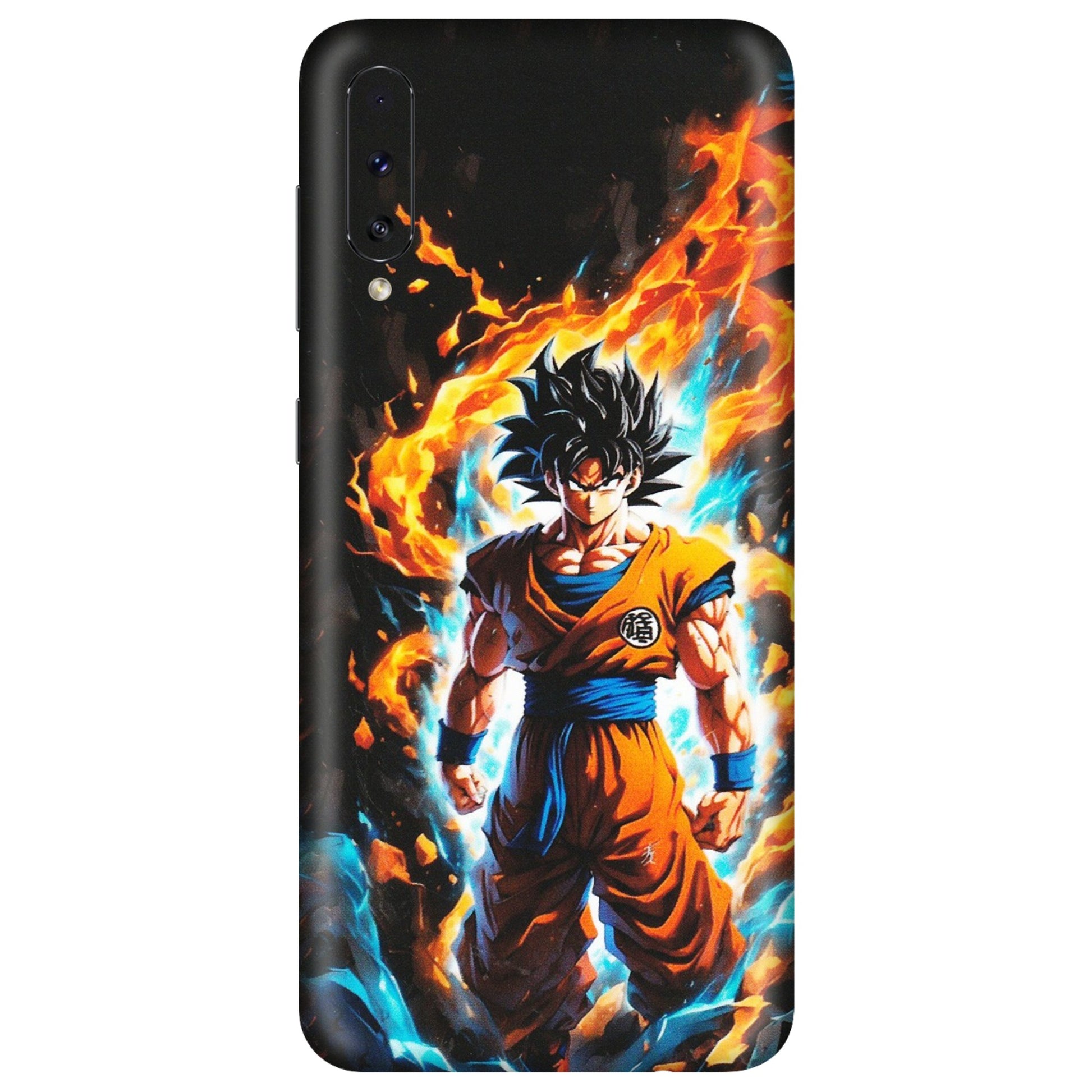 Samsung A/S Series Phone Skins (All Models) - Goku Transformation Anime - Matte Finish (M-159) Samsung Galaxy A50S