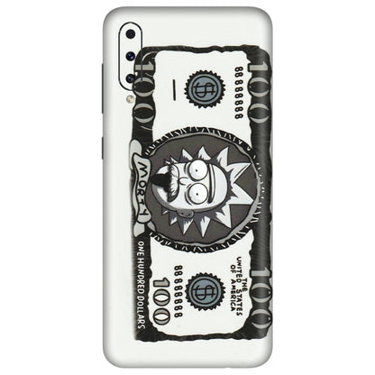 Samsung A/S Series Phone Skins (All Models) - Rick And Morty Hundred Dollar Anime - Matte Finish (M-161) Samsung Galaxy A50S