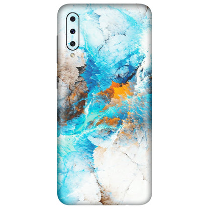 Samsung A/S Series Phone Skins (All Models) - Blue Waves Abstract - Matte Finish (M-19) Samsung Galaxy A50S