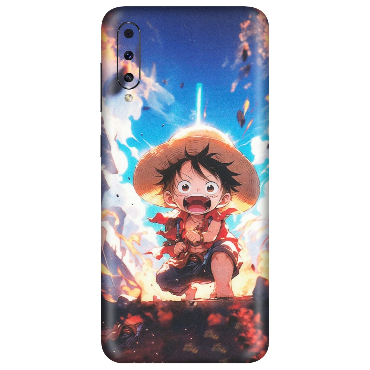Samsung A/S Series Phone Skins (All Models) - Toon One Piece Cute Character - Matte Finish (M-35) Samsung Galaxy A50S