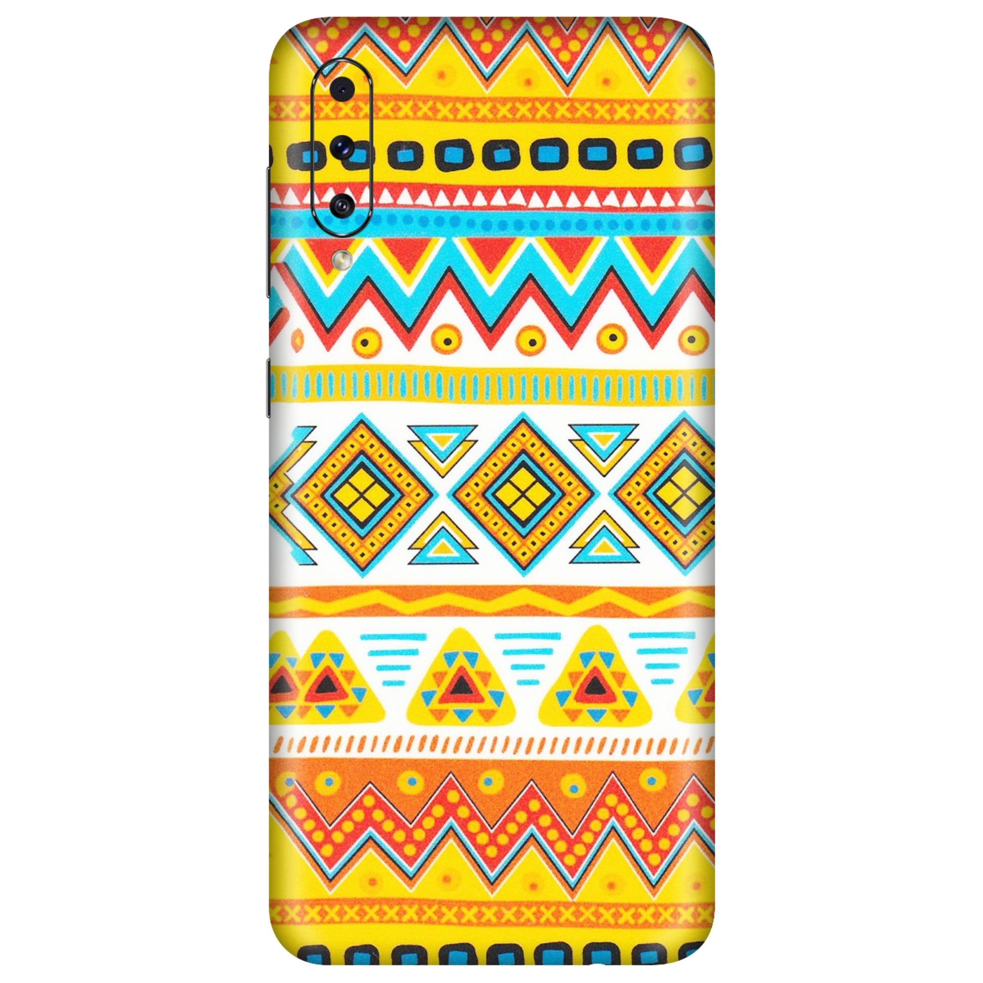 Samsung A/S Series Phone Skins (All Models) - Mexican Abstract - Matte Finish (M-71) Samsung Galaxy A50S