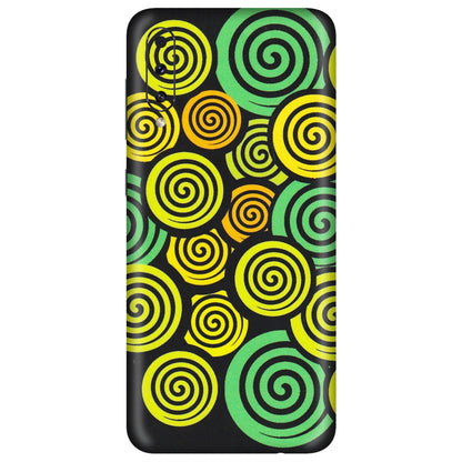 Samsung A/S Series Phone Skins (All Models) - Crazy Spiral - Matte Finish (M-91) Samsung Galaxy A50S