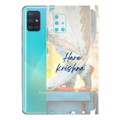 Samsung A/S Series Phone Skins (All Models) - Hare Krishna - 3D Embossed Finish (L-03) Samsung Galaxy A51