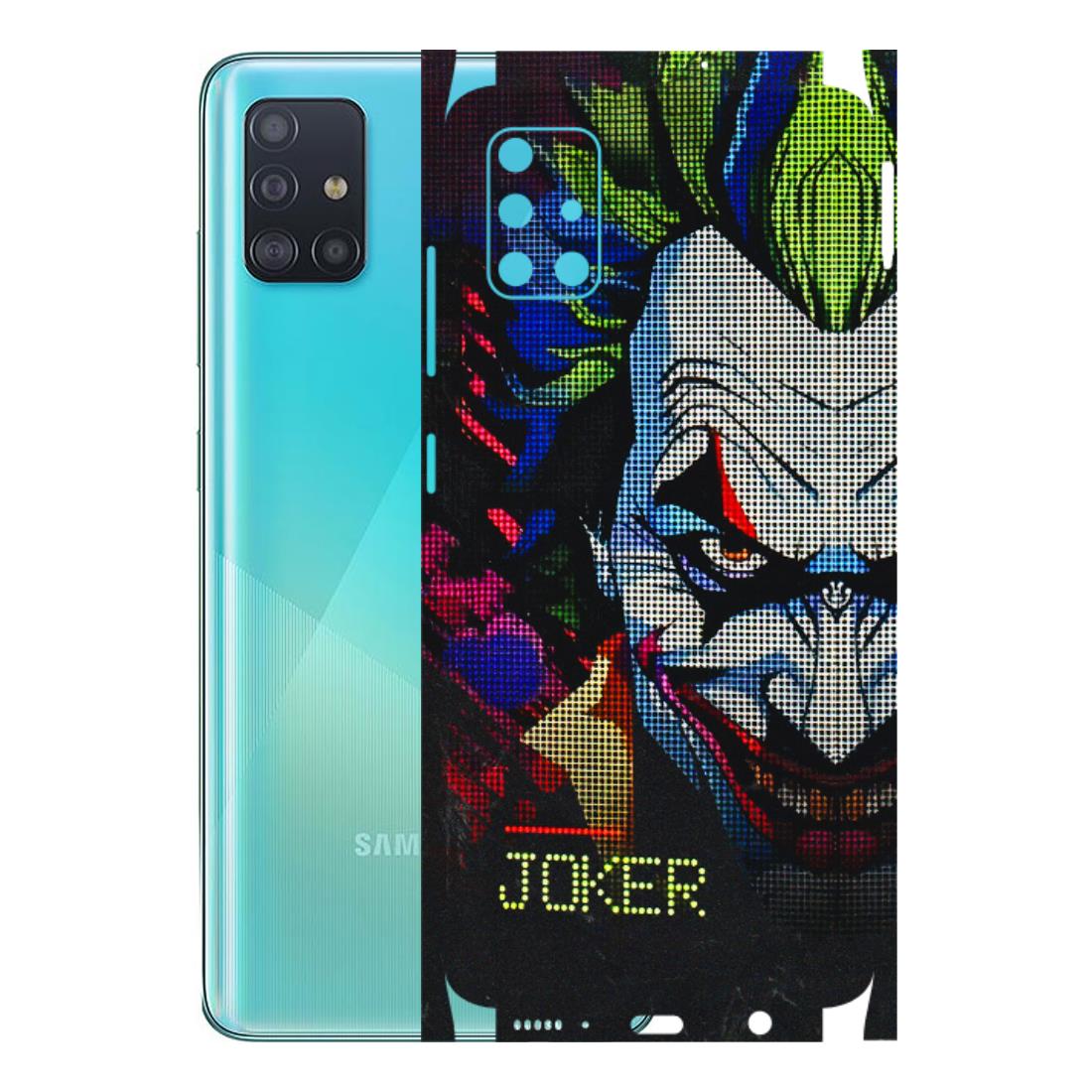Samsung A/S Series Phone Skins (All Models) - Joker Dot Matrix - 3D Embossed Finish (L-08) Samsung Galaxy A51
