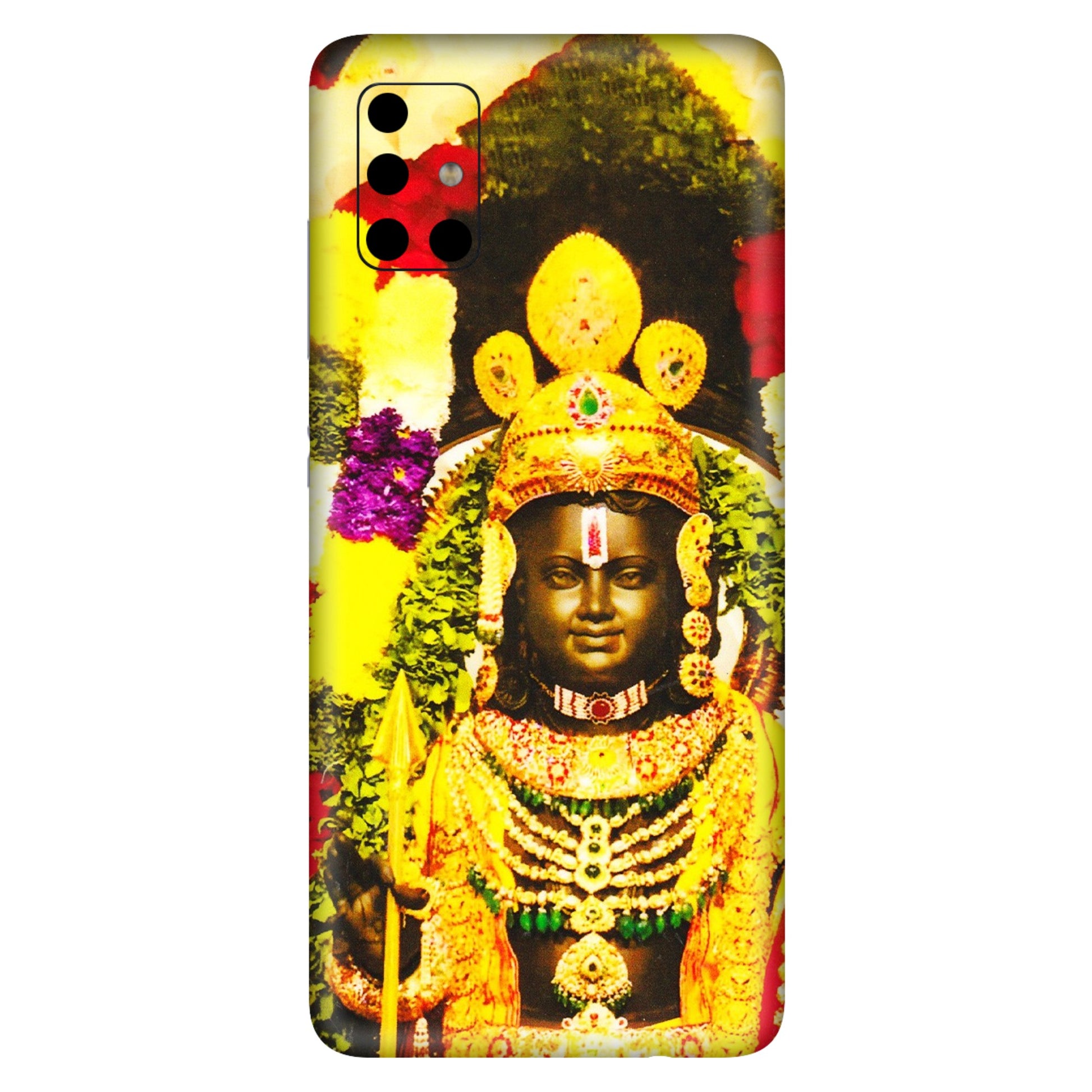 Samsung A/S Series Phone Skins (All Models) - Ram Lalla Ayodhya - 3D Embossed Finish (L-103) Samsung Galaxy A51