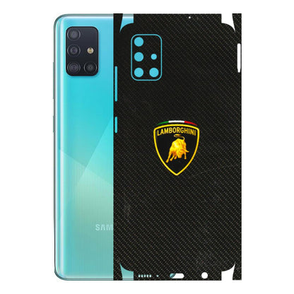 Samsung A/S Series Phone Skins (All Models) - Dotted Lambo - 3D Embossed Finish (L-105) Samsung Galaxy A51