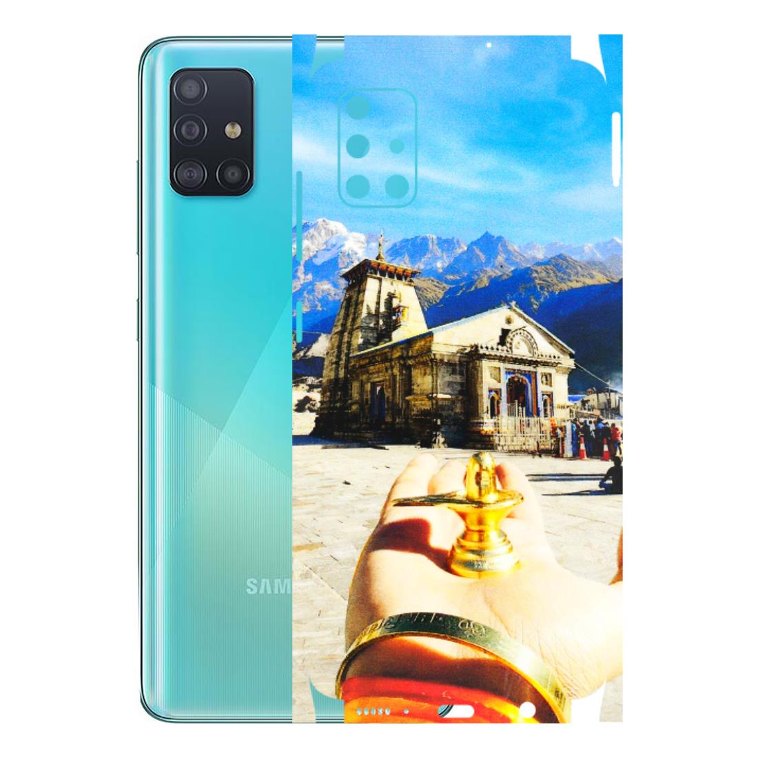 Samsung A/S Series Phone Skins (All Models) - Beauty of Kedarnath - 3D Embossed Finish (L-108) Samsung Galaxy A51