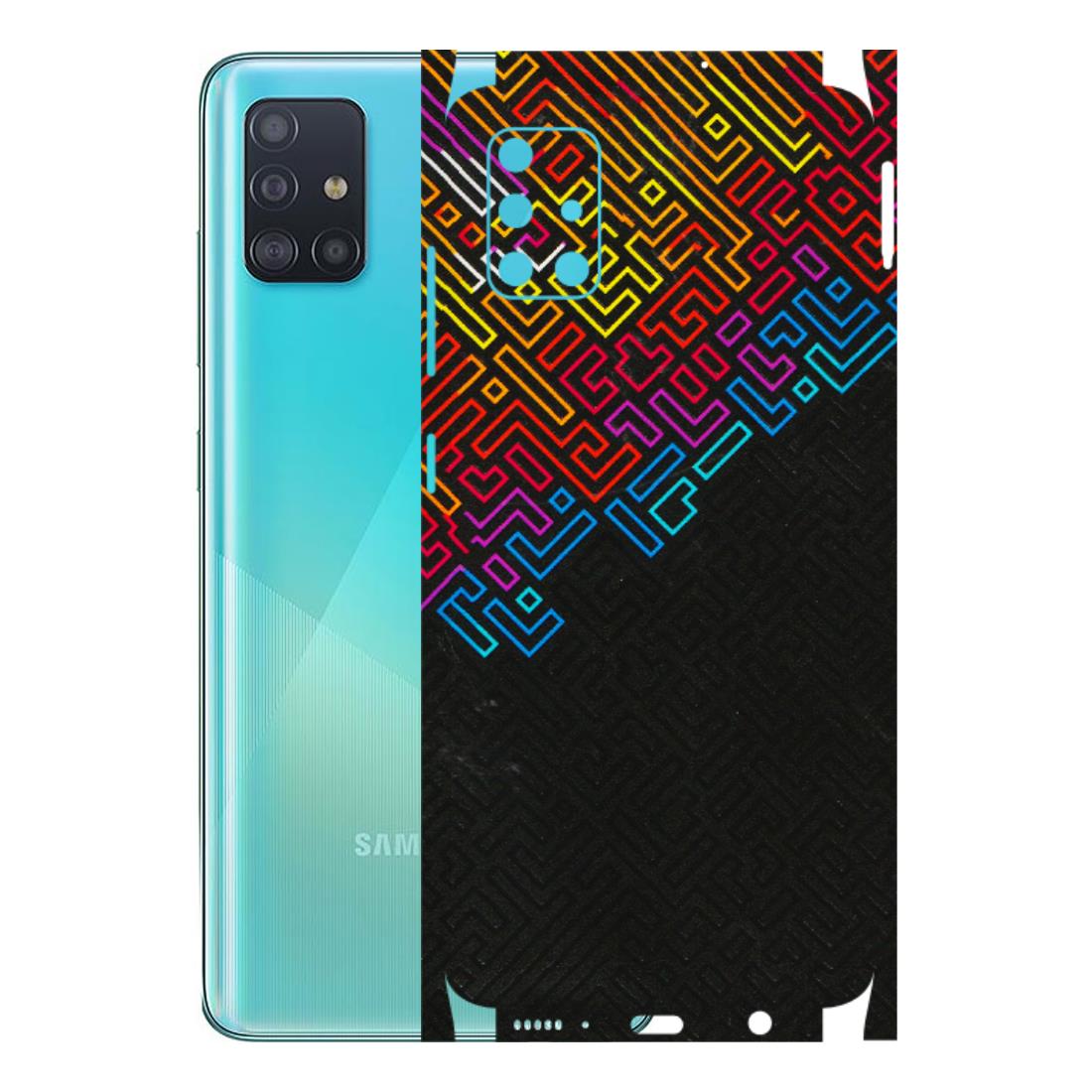 Samsung A/S Series Phone Skins (All Models) - Dotme Pattern Art - 3D Embossed Finish (L-121) Samsung Galaxy A51