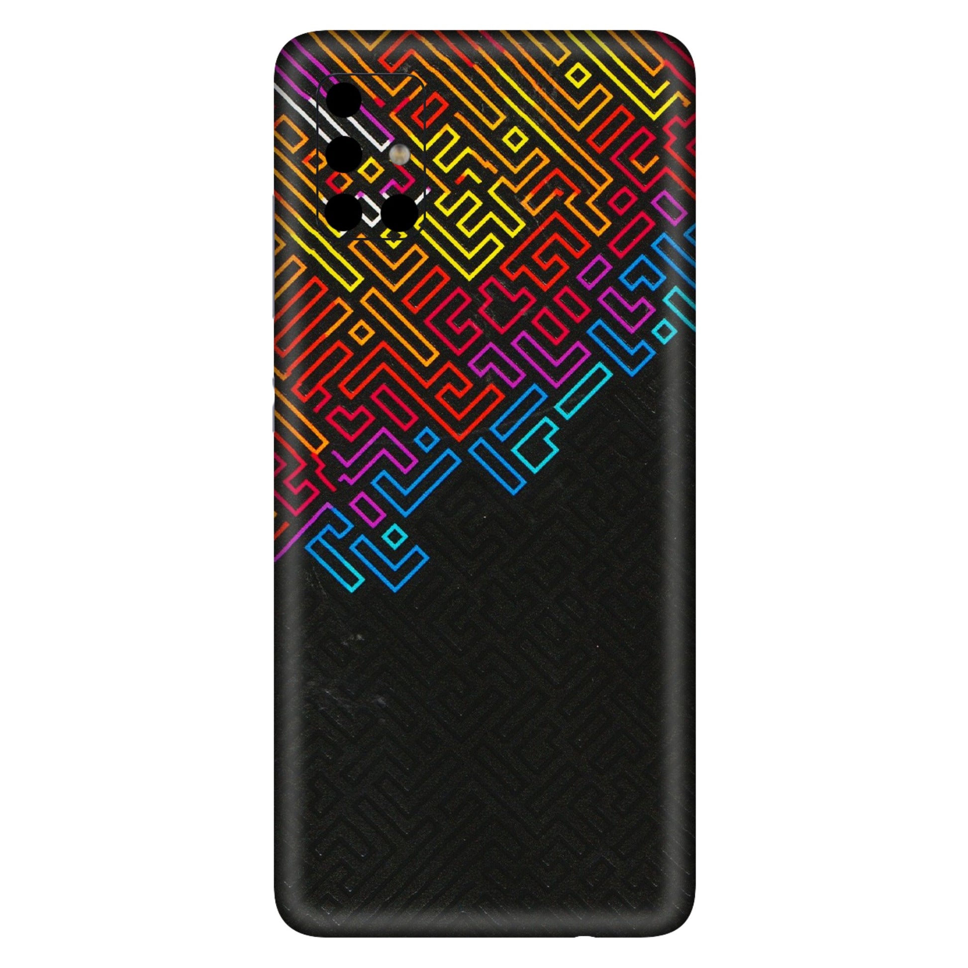 Samsung A/S Series Phone Skins (All Models) - Dotme Pattern Art - 3D Embossed Finish (L-121) Samsung Galaxy A51
