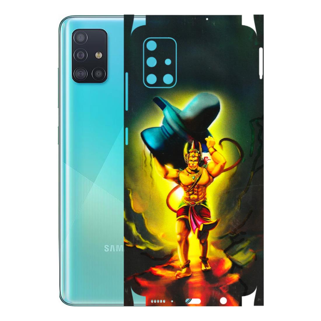 Samsung A/S Series Phone Skins (All Models) - Hanuman Ji - 3D Embossed Finish (L-128) Samsung Galaxy A51
