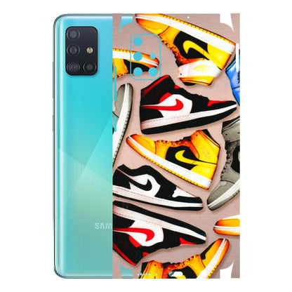 Samsung A/S Series Phone Skins (All Models) - Sneaker Lover - 3D Embossed Finish (L-135) Samsung Galaxy A51