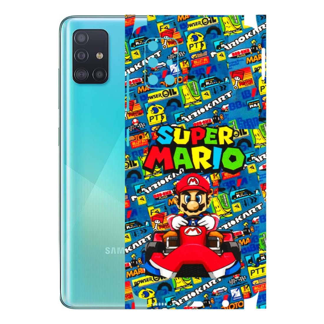 Samsung A/S Series Phone Skins (All Models) - Super Mario Kart - 3D Embossed Finish (L-140) Samsung Galaxy A51