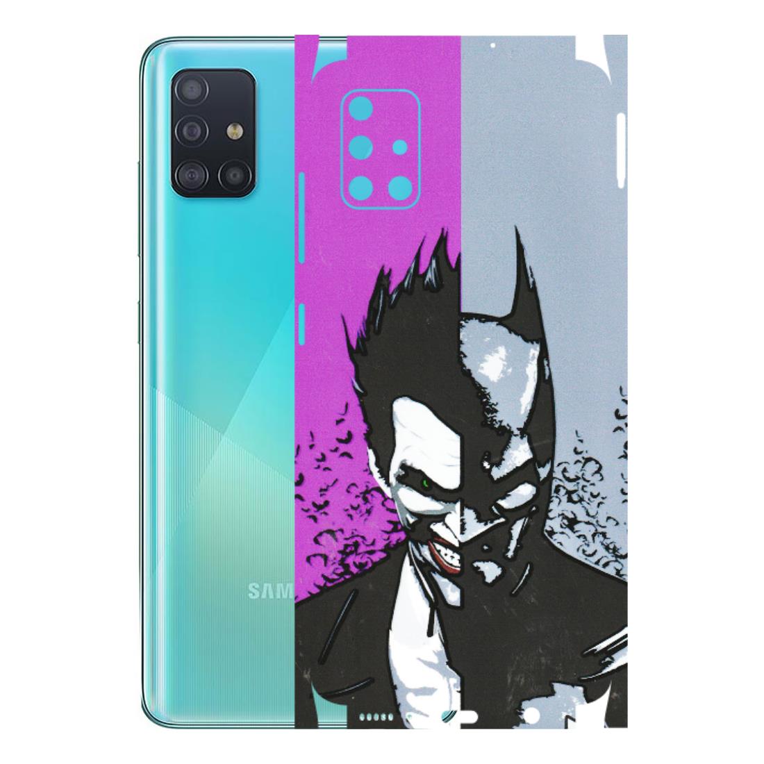 Samsung A/S Series Phone Skins (All Models) - Batman & Joker - 3D Embossed Finish (L-143) Samsung Galaxy A51